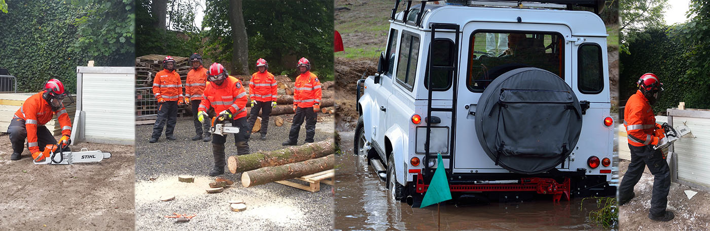 Chainsaw Courses and 4x4 Vehicle training for Emergency Services